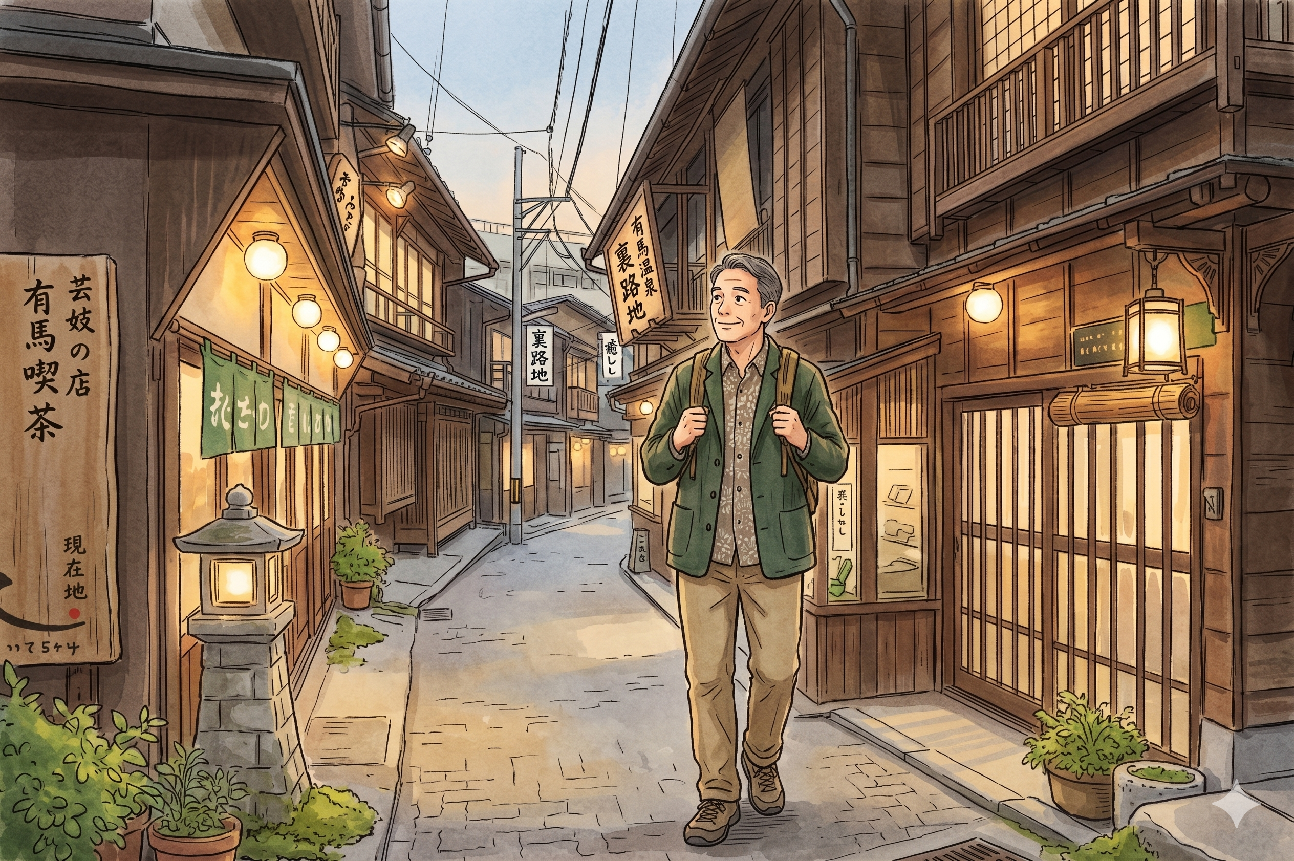 有馬温泉裏路地